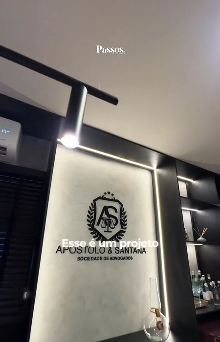 Projeto do escritório Apóstolo & Santana, no Instagram