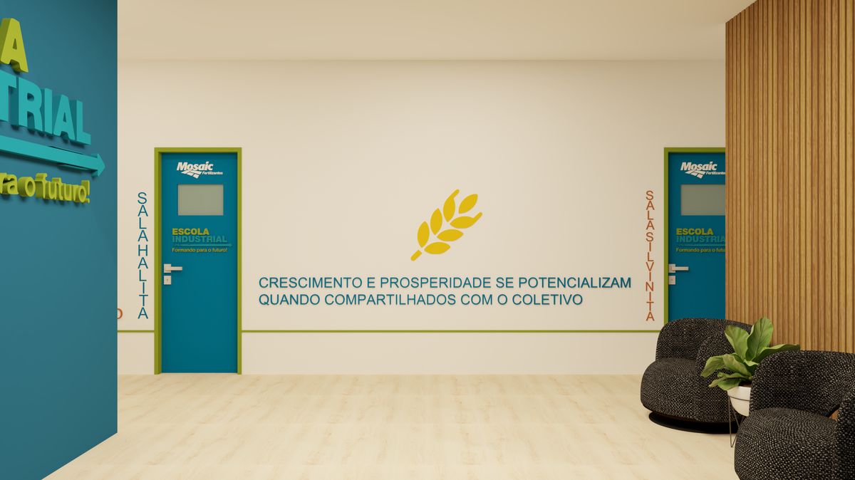 Mosaic Fertilizantes · Escola Industrial, Rosário do Catete, SE